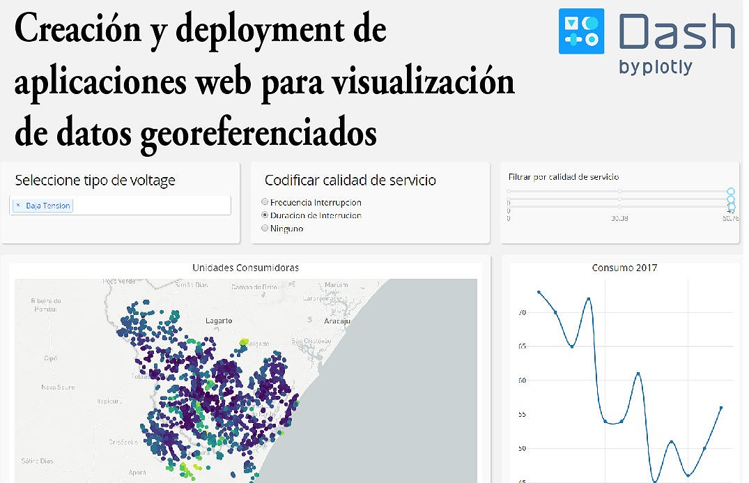 Creación y deployment de aplicaciones web para visualización de datos georeferenciados